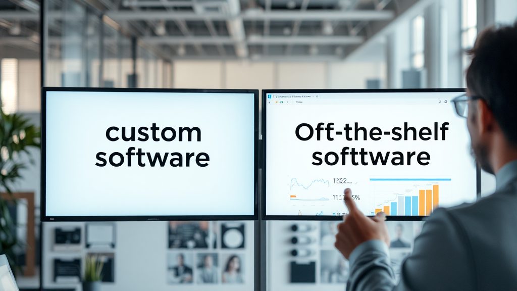 定制开发与通用软件选型时，技术可行性、进度和成本怎样比较